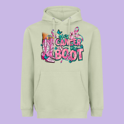 Give The Cancer Boot Heavyweight Hoodie Designed By Adodesignshop