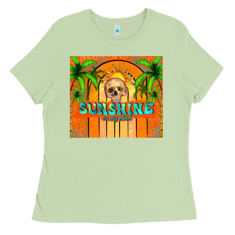 Sunshine On My Mind Ladies Tee by TumblerDesignByShophia | Teevron