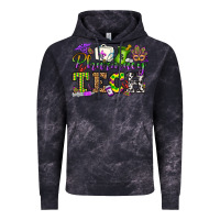 Cloud Black mardi gras pharmacy tech Vintage Hoodie - OliviaCreatesArt