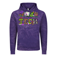 Cloud Purple mardi gras pharmacy tech Vintage Hoodie - OliviaCreatesArt
