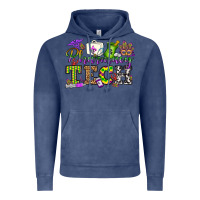 Vintage Denim mardi gras pharmacy tech Vintage Hoodie - OliviaCreatesArt