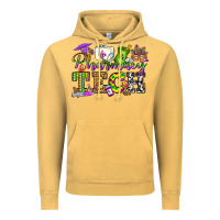 Vintage Mustard mardi gras pharmacy tech Vintage Hoodie - OliviaCreatesArt