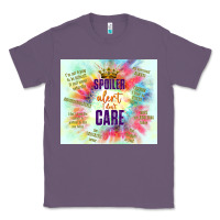 Lavender spoiler alert i don't care Classic Tee - TumblerDesignByShophia