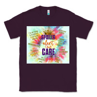 Plum spoiler alert i don't care Classic Tee - TumblerDesignByShophia