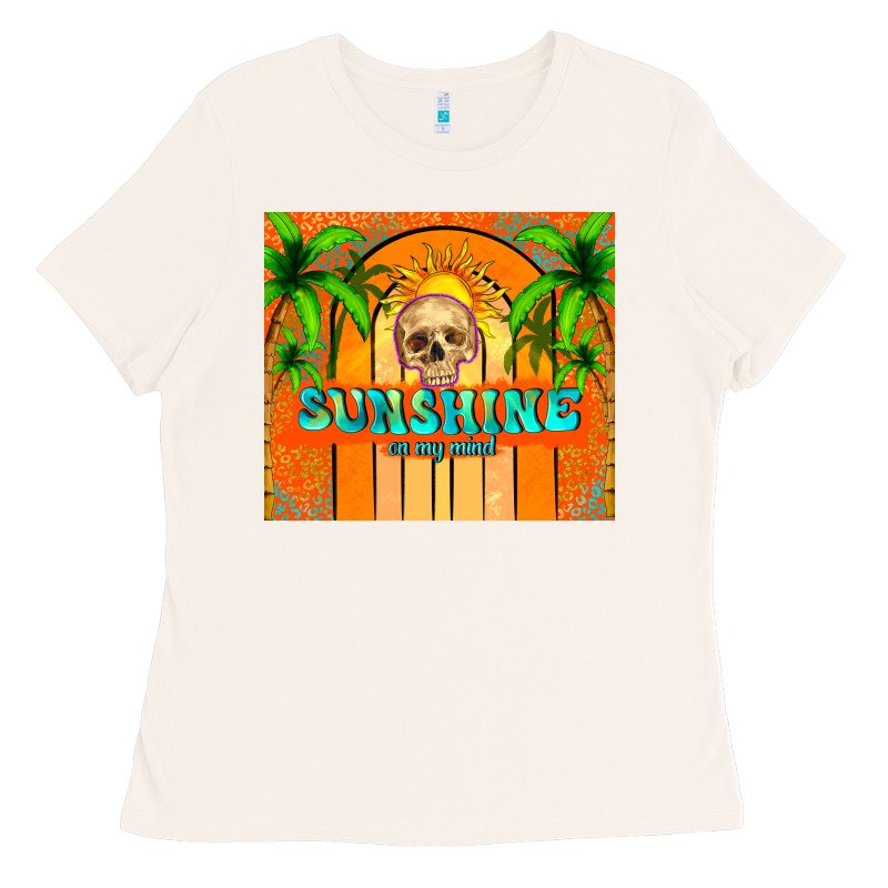 Sunshine On My Mind Ladies Tee by TumblerDesignByShophia | Teevron