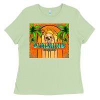 Matcha sunshine on my mind Ladies Tee - TumblerDesignByShophia