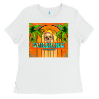 White sunshine on my mind Ladies Tee - TumblerDesignByShophia