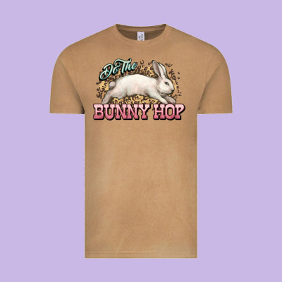 Do The Bunny Hop Easter Day Vintage Tee Designed By Howdyjamesfarm