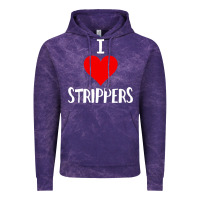 Cloud Purple I Love Strippers Funny Sex gift Vintage Hoodie - longCreatives