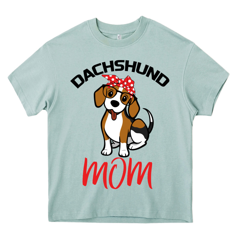Dachshund Mom Heavy Core Tee by Bettercallsaul | Teevron
