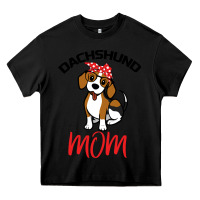 Black Dachshund Mom Heavy Core Tee - Bettercallsaul