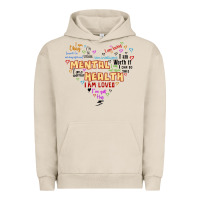 Pigment French Oak mental health matters Urban Hoodie - JahusDesignShop