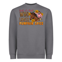 Storm Just A Girl Who Loves Pumpkin Spice Cowgirl Heavyweight Sweatshirt - Artiststas