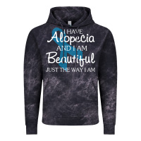 Cloud Black I Have Alopecia Awareness, I Am Beautiful Just Th Vintage Hoodie - longCreatives