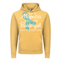 Vintage Mustard I Have Alopecia Awareness, I Am Beautiful Just Th Vintage Hoodie - longCreatives