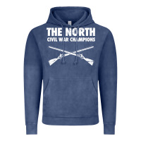 Vintage Denim History - American Civil War North Union Vintage Hoodie - longCreatives