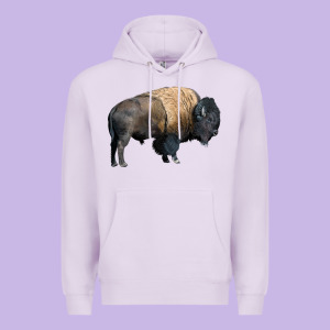 Bison Buffalo Premium Hoodie Designed By Lillyallendesigns