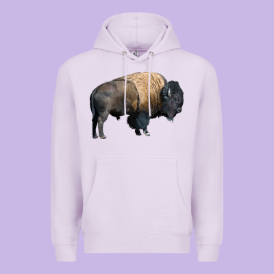 Bison Buffalo Premium Hoodie Designed By Lillyallendesigns