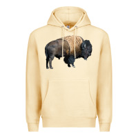 Pina Colada Bison Buffalo Premium Hoodie - LillyAllenDesigns