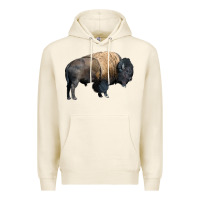 Tofu Bison Buffalo Premium Hoodie - LillyAllenDesigns
