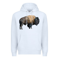 White Bison Buffalo Premium Hoodie - LillyAllenDesigns