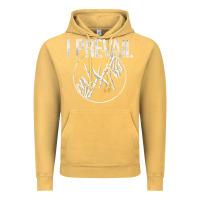 Vintage Mustard I Prevail  Skeleton Hands  Official Merchandise Premium Vintage Hoodie - longCreatives
