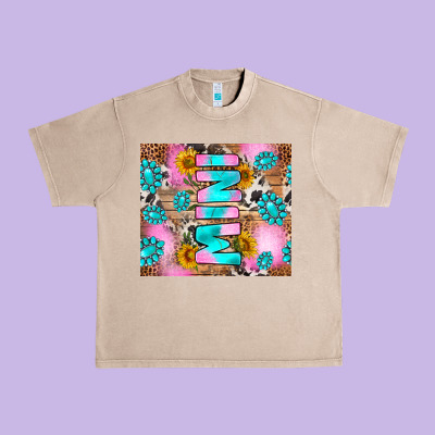 Western Mini Urban Heavy Tee Designed By Ranaportraitstore