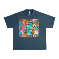 Midnight Navy western mini Urban Heavy Tee - RanaPortraitStore