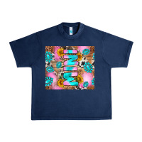 Navy western mini Urban Heavy Tee - RanaPortraitStore