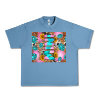 Pebble Blue western mini Urban Heavy Tee - RanaPortraitStore