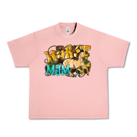 Salmon Horse mom rope mother's day Urban Heavy Tee - HowdyJamesFarm