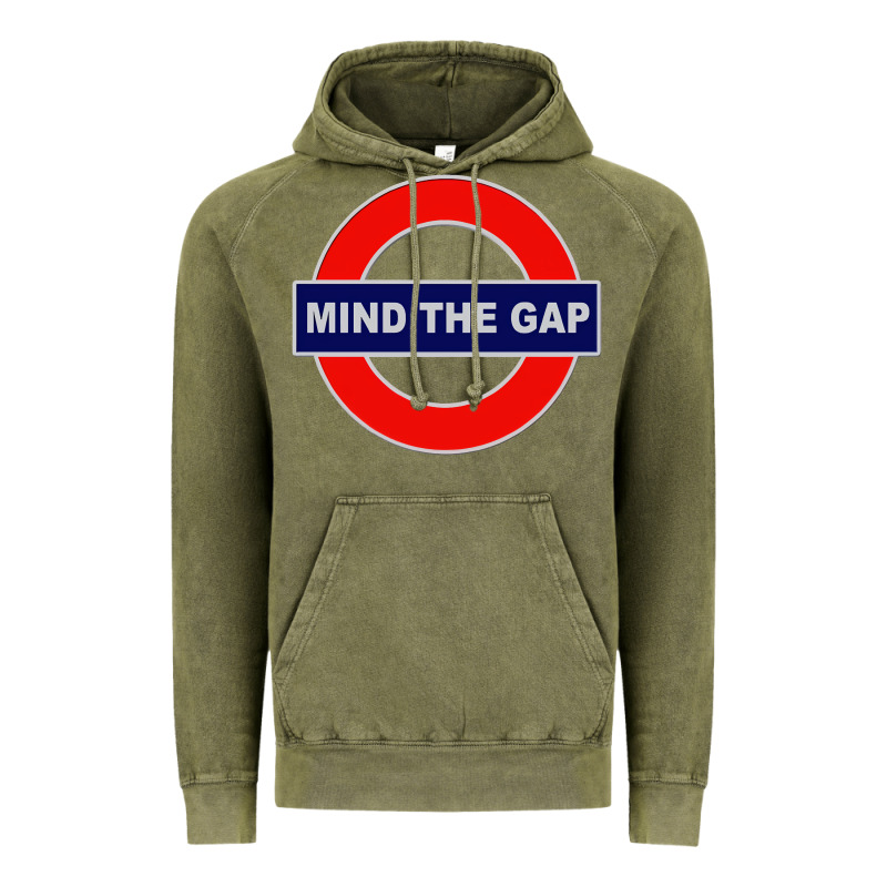 Mind The Gap Vintage Hoodie by longCreatives | Teevron