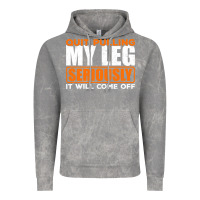 Cloud Rock Quit Pulling My Leg Ampu Wheelchair Prosthetic Vintage Hoodie - longCreatives