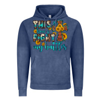 Vintage Denim this is how i fight my battles Vintage Hoodie - OliviaCreatesArt