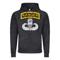 Vintage Black Ranger and Airborne Master Vintage Hoodie - longCreatives