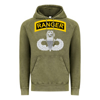 Vintage Olive Ranger and Airborne Master Vintage Hoodie - longCreatives