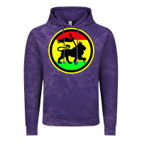 Cloud Purple Rasta Lion Vintage Hoodie - longCreatives