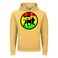 Vintage Mustard Rasta Lion Vintage Hoodie - longCreatives