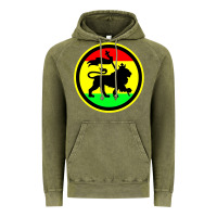 Vintage Olive Rasta Lion Vintage Hoodie - longCreatives