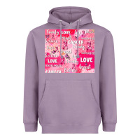 Lavender breast cancer awareness pink Heavyweight Hoodie - AdoDesignShop