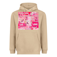 Mushroom breast cancer awareness pink Heavyweight Hoodie - AdoDesignShop