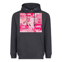 Smoke breast cancer awareness pink Heavyweight Hoodie - AdoDesignShop