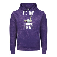 Cloud Purple I'd Tap That TFunny Golf Vintage Hoodie - longCreatives