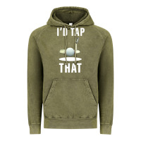 Vintage Olive I'd Tap That TFunny Golf Vintage Hoodie - longCreatives