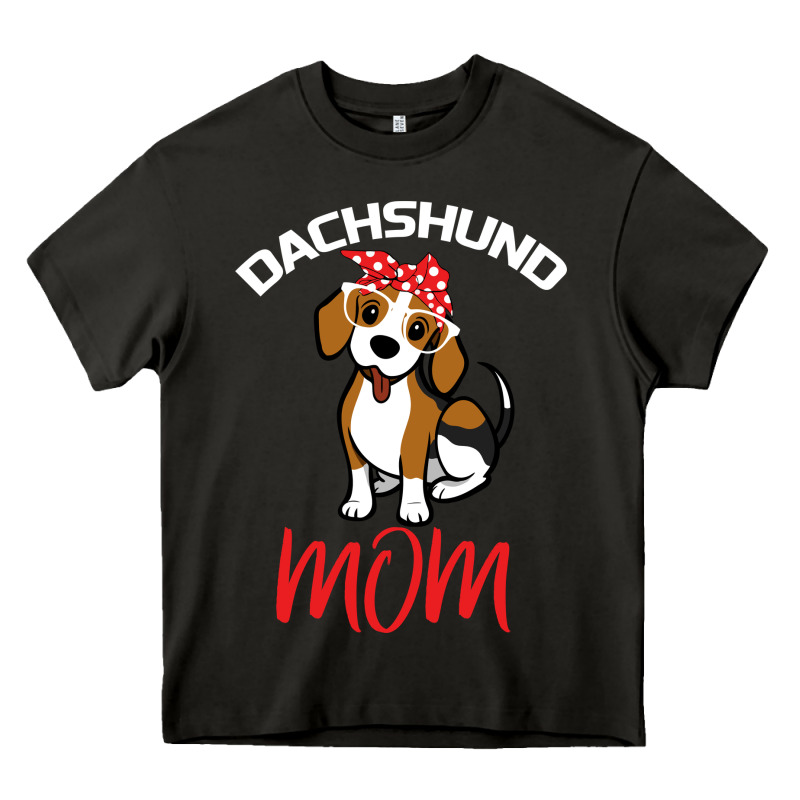 Dachshund Mom Heavy Core Tee by Bettercallsaul | Teevron