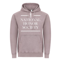Vintage Zinc National Honor Society Torch Vintage Hoodie - longCreatives