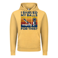 Vintage Mustard Nice I Shaved My Balls For This Vintage Vintage Hoodie - longCreatives