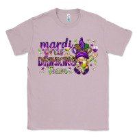 Lilac Mardi Gras drinking team with gnome Classic Tee - HowdyJamesFarm