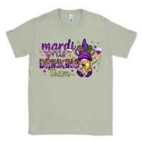 Matcha Mardi Gras drinking team with gnome Classic Tee - HowdyJamesFarm