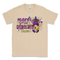 Mushroom Mardi Gras drinking team with gnome Classic Tee - HowdyJamesFarm